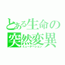 とある生命の突然変異（ミューテーション）