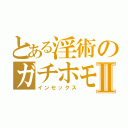 とある淫術のガチホモⅡ（インセックス）