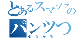 とあるスマブラのパンツつかい（そうかる）