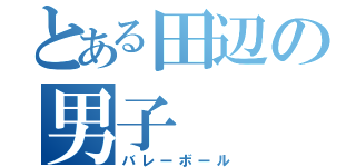 とある田辺の男子（バレーボール）