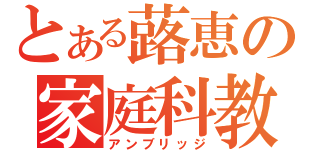 とある蕗恵の家庭科教師（アンブリッジ）