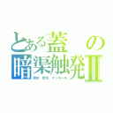 とある蓋の暗渠触発Ⅱ（筒井 哲也　マンホール）