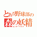 とある野球部の森の妖精（エンダーマスク）