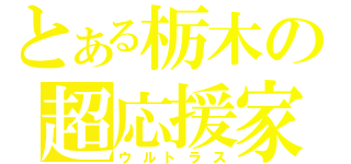 とある栃木の超応援家（ウルトラス）