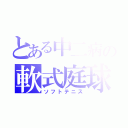 とある中二病の軟式庭球（ソフトテニス）