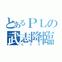 とあるＰＬの武志降臨（ビスコ）