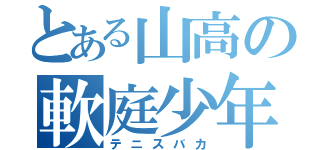 とある山高の軟庭少年（テニスバカ）