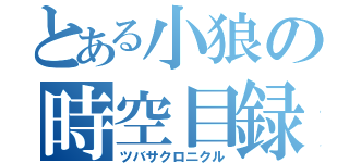 とある小狼の時空目録（ツバサクロニクル）