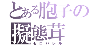 とある胞子の擬態茸（モロバレル）