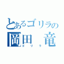 とあるゴリラの岡田　竜哉（ゴリラ）