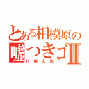 とある相模原の嘘つきゴリラⅡ（川崎太地）