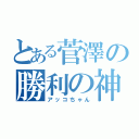 とある菅澤の勝利の神（アッコちゃん）