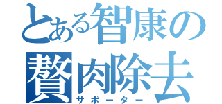 とある智康の贅肉除去（サポーター）