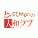 とあるひなのの大和ラブ（ガチで！）