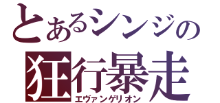 とあるシンジの狂行暴走（エヴァンゲリオン）