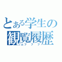 とある学生の観覧履歴（ムフ フ フ）