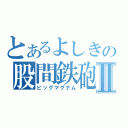 とあるよしきの股間鉄砲Ⅱ（ビッグマグナム）