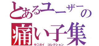 とあるユーザーの痛い子集（キ○ガイ コレクション）