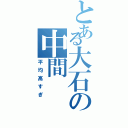 とある大石の中間Ⅱ（平均高すぎ）