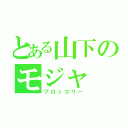 とある山下のモジャ（ブロッコリー）