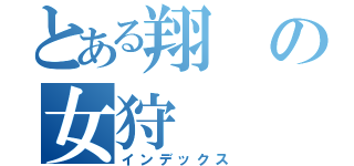 とある翔の女狩（インデックス）