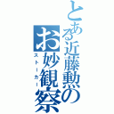 とある近藤勲のお妙観察（ストーカー）