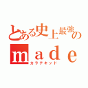 とある史上最強のｍａｄｅ ｉｎ ＪＡＰＡＮ（カラテキッド）