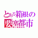 とある箱根の要塞都市（第３新東京市）