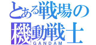 とある戦場の機動戦士（ＧＡＮＤＡＭ）