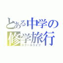 とある中学の修学旅行（スクールライフ）