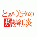 とある美汐の灼熱紅炎（プロミネンス）