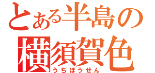 とある半島の横須賀色（うちぼうせん）