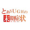 とあるＵＧ狂の末期症状（Ｉｎ ｔｈｅ ｓｋｙ）