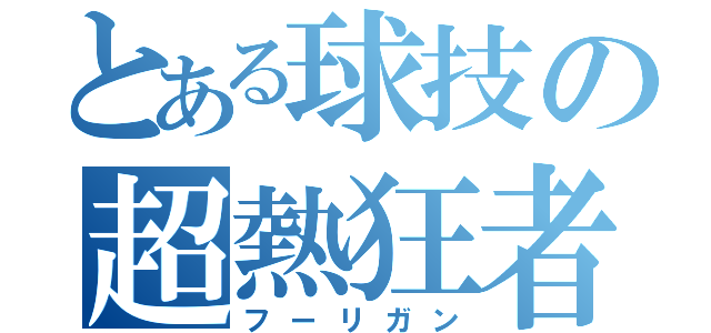 とある球技の超熱狂者（フーリガン）