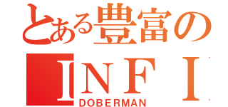 とある豊富のＩＮＦＩＮＩＴＥ（ＤＯＢＥＲＭＡＮ）