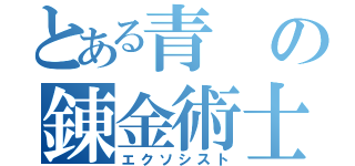 とある青の錬金術士（エクソシスト）