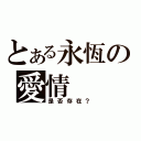 とある永恆の愛情（是否存在？）