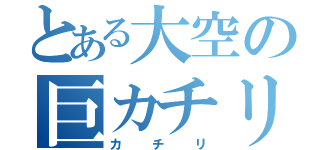 とある大空の巨カチリ（カチリ）