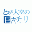 とある大空の巨カチリ（カチリ）