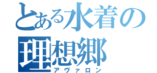 とある水着の理想郷（アヴァロン）