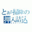 とある掃除の押入詰込（エスケープ）