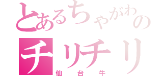 とあるちゃがわののチリチリのんのん（仙台牛）