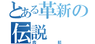 とある革新の伝説（肉鬆）