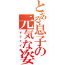 とある息子の元気な姿（ヤラナイカ）