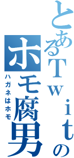 とあるＴｗｉｔｔｅｒのホモ腐男子（ハガネはホモ）