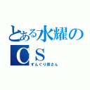 とある水耀のＣＳ（ずんぐり熊さん）