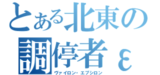 とある北東の調停者ε（ヴァイロン・エプシロン）