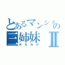 とあるマンションの三姉妹Ⅱ（みなみけ）