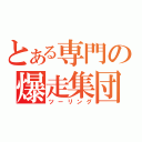 とある専門の爆走集団（ツーリング）