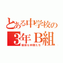 とある中学校の３年Ｂ組（愉快な仲間たち）